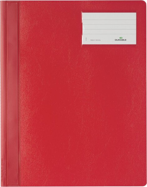 Schnellhefter überbreit Haftf. rot 