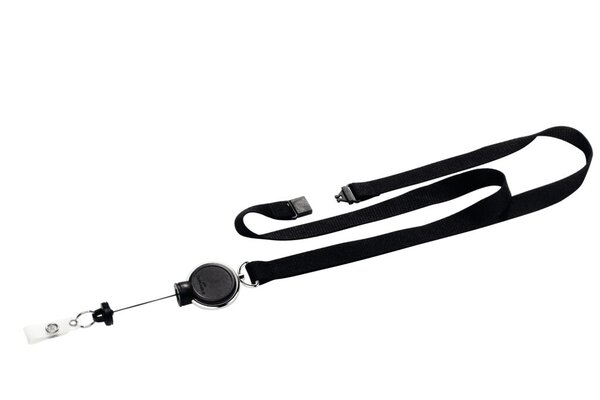 Textilband mit Jojo EXTRA STRONG, schwarz, 15 x 800 mm, Jojo-Bandlänge