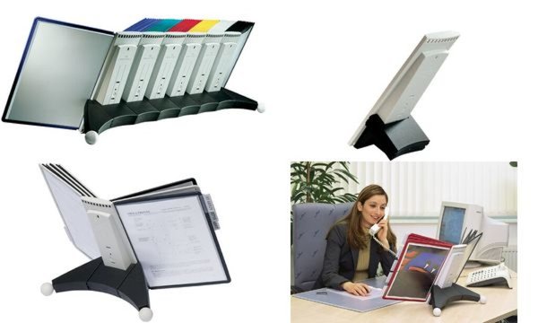 DURABLE Display-System SHERPA table 10, Komplett-Set einfach erweiterbar, Tisch