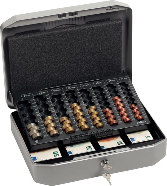 DURABLE Geldkassette EUROBOXX (B)352 x (T)276 x (H)120 mm (1782-57)