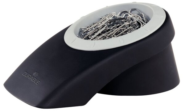 DURABLE Klammern-Spender PAPER CLIP BOX VEGAS aus hochwertigem Kunststoff, groß