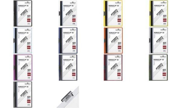 DURABLE Klemmhefter DURACLIP ORIGIN AL 30, DIN A4, petrol (9220032)