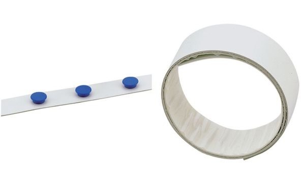 DURABLE MAGNETBAND 5M WEISS 4715-02