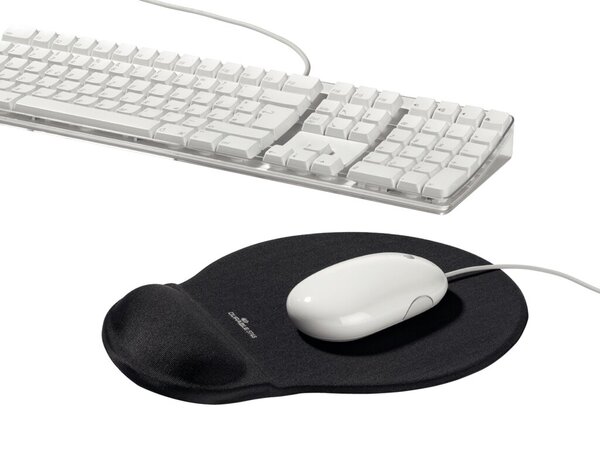 DURABLE Mauspad mit Handballenauflage Durable Ergotop Mouse Pad Schwarz
