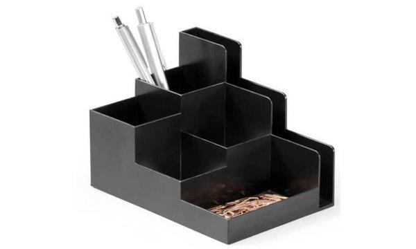 DURABLE Multiköcher OPTIMO eco, 6 Fächer, anthrazit