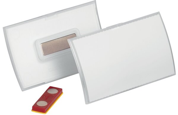 DURABLE Namensschild Click Fold, 90 x 54 mm, verdrehsicher