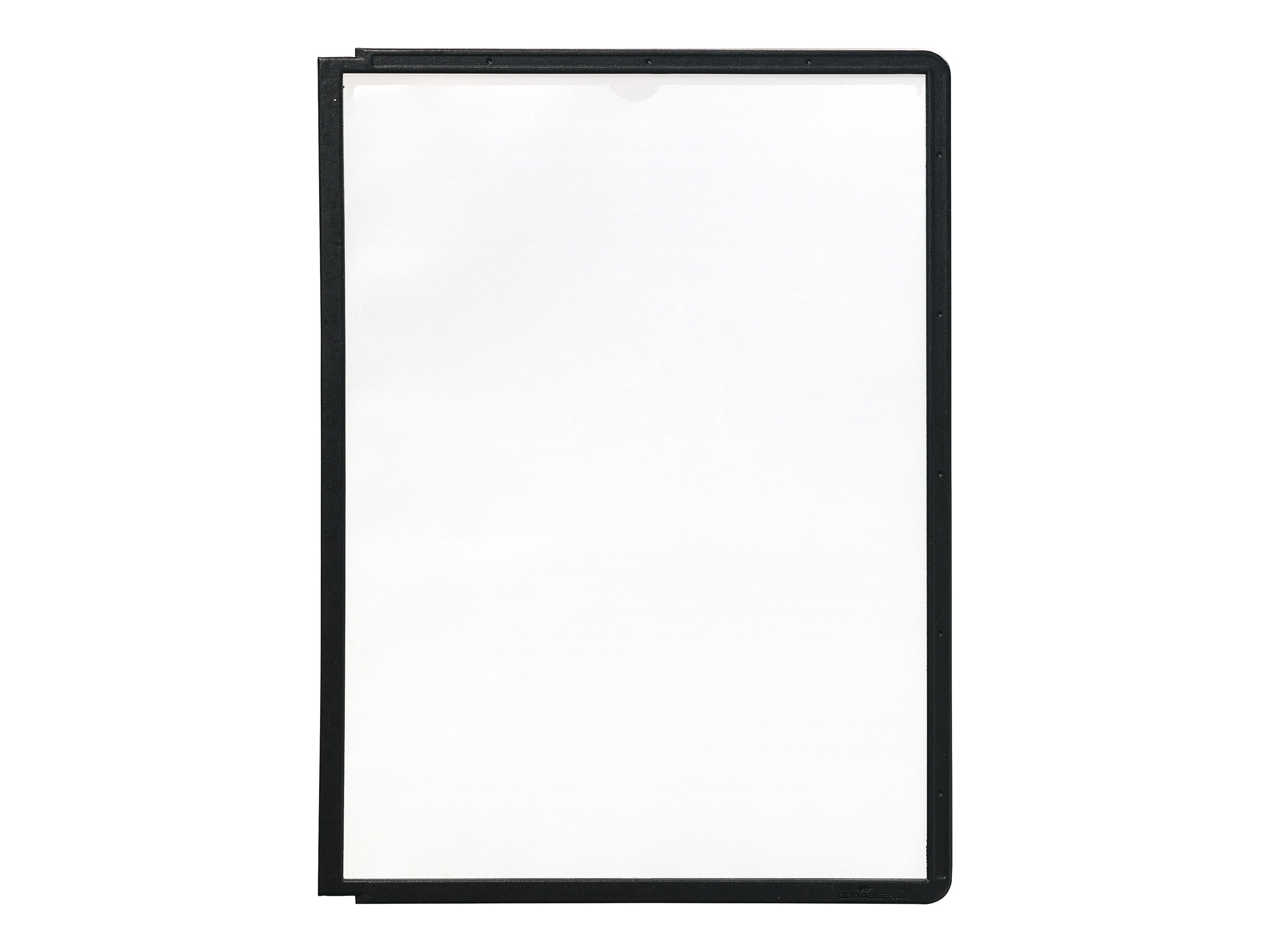 DURABLE SHERPA PANEL A4 - Rahmen - Schwarz - Polypropylene (PP) - A4 (5606-01)