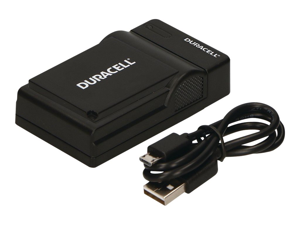 DURACELL Ladegerät mit USB Kabel für DR9675/NP-50/D-LI68