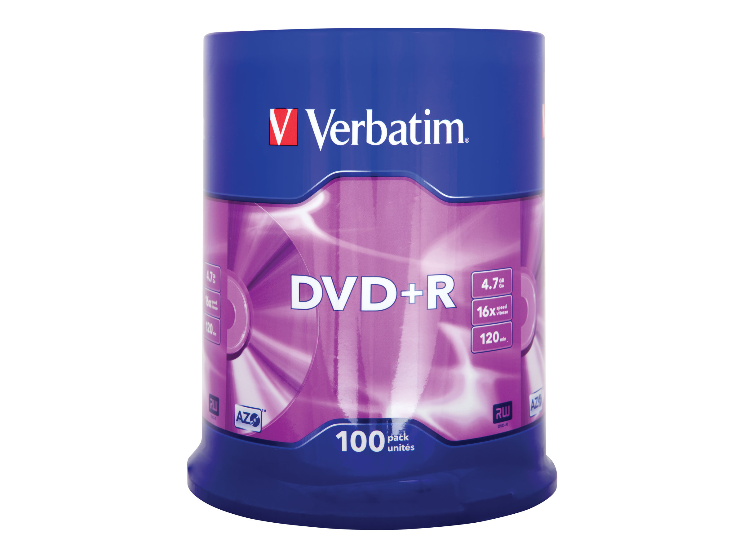 DVD+R 100er Spindel 16x DVD+R 100er Spindel 16x
