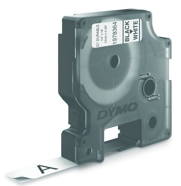 DYMO D1 VINYLBAND PERMANENT