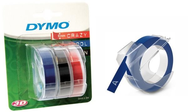 DYMO S0847750 DYMO 9mm EMBOSSING(3) 5-er Pack