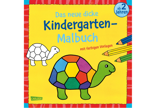 Das neue, dicke Kindergarten-Malbuch, Nr: 118047