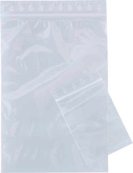 Debagrip Druckverschlussbeutel 100x150 mm, 50µ, transparent
