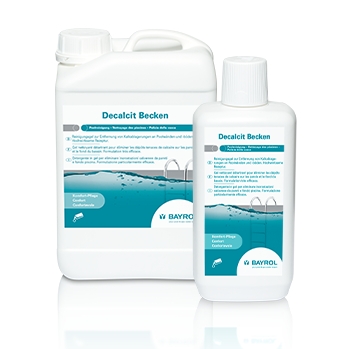 Decalcit Becken Poolreiniger | 1 Liter <br>Reinigungsgel zur Entfernung von Kalkablagerungen an Poolwänden und -böden