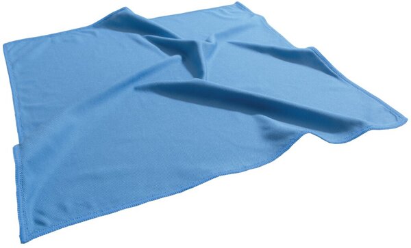 Delta-Mikrofasertuch blau 400x400x0,5 mm, 1 ST