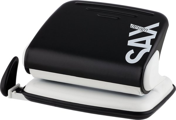 Design Locher, 20 Blatt (2 mm), schwarz, Formate: A4, A5, A6