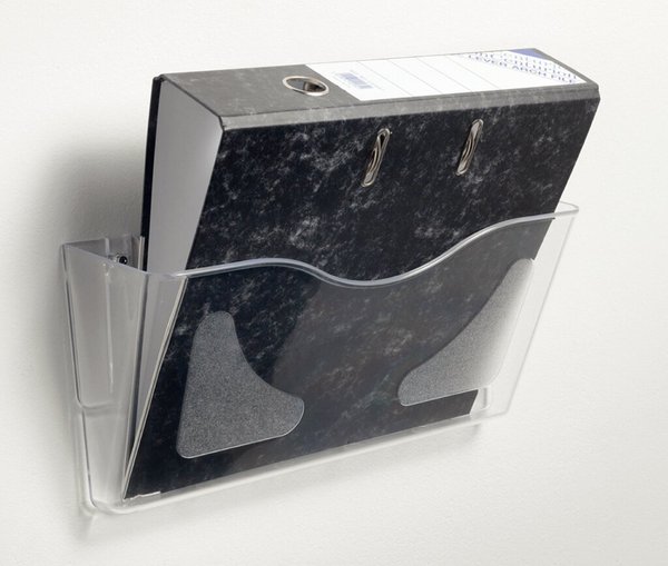 DocuPockets 297 Wandhalter quer für Prospekte glasklar DocuPockets 297 Wandhalter quer für Prospekte glasklar