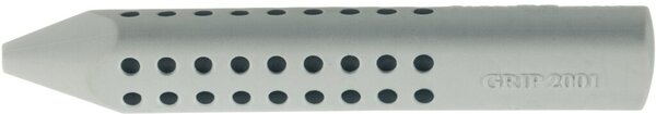 Dreikantradierer Grip 2001, grau mit Griffnoppen
