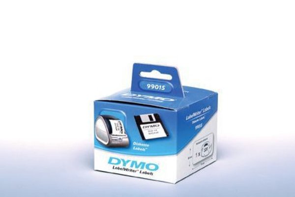 Dymo Disketten-Etiketten 54 x 70 mm weiß 320 St.    99015