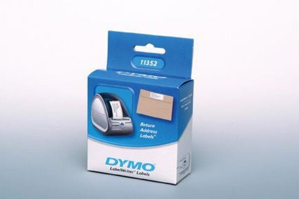 Dymo Rücksendeadress-Etiketten 25 x 54 mm weiß 500 St.    11352