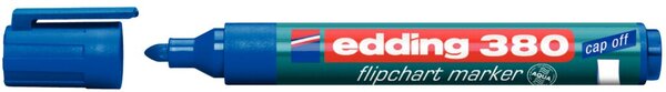 EDDING Flipchartmarker 380 Blau (4-380003)  Strichbreite 1,5-3mm