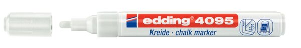 EDDING Kreidemarker 4-4095049 Weiß 2 mm, 3 mm 1 St./Pack.