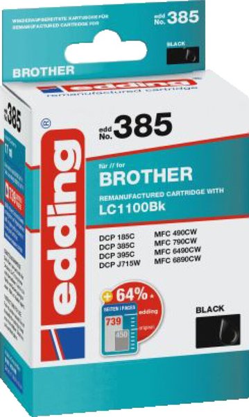 EDDING Ti.ers.brother LC1100bk (18-385)