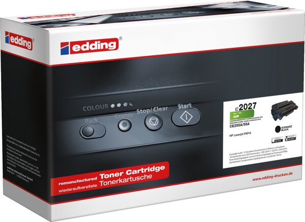 EDDING Toner 18-2027 wie HP CE255A schwarz (18-2027)