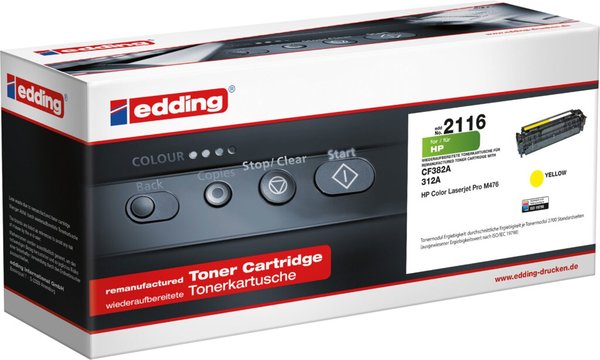 EDDING Toner ers.HP Nr.312A/Y (18-2116)