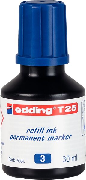 Nachfülltusche T25 30ml blau 