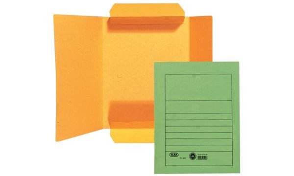 ELBA Aktenmappe aus Manilakarton, A 4, orange (61314602)