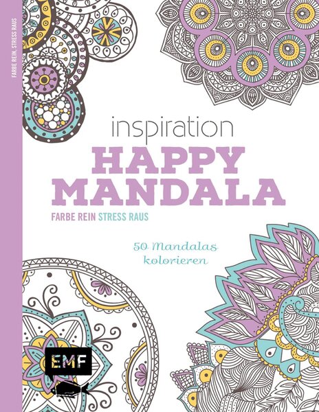 Malbuch Inspiration Happy Mandala und Energie im Alltag