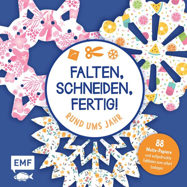 Bastelblock Falten, Schneiden, fertig! Rund ums Jahr, Bastelblock