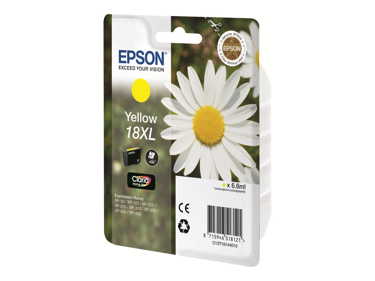 EPSON 18XL XL Gelb Tintenpatrone
