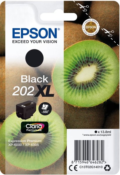 EPSON 202XL Schwarz Tintenpatrone