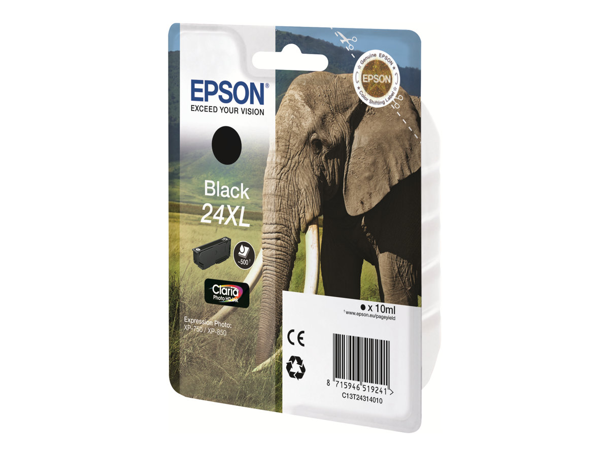 EPSON 24XL XL Schwarz Tintenpatrone
