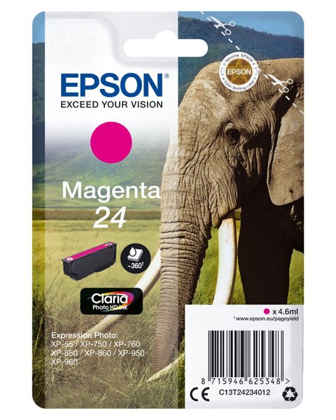 EPSON 24 Magenta Tintenpatrone