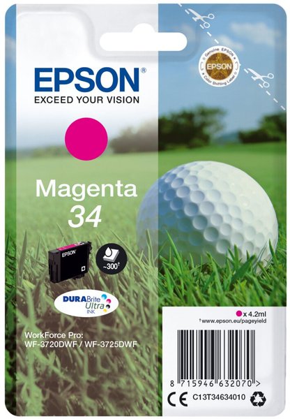 EPSON 34 Magenta Tintenpatrone