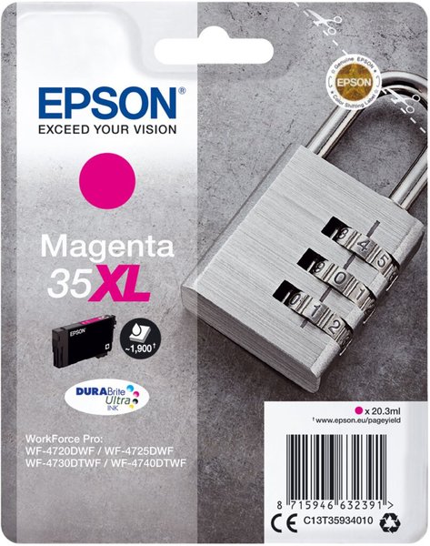 EPSON 35XL XL Magenta Tintenpatrone