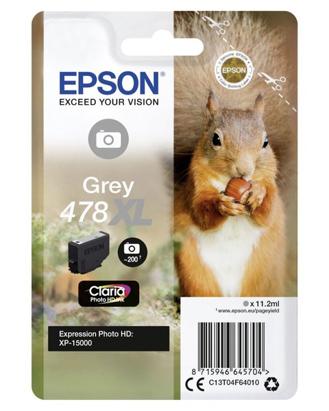 EPSON 478XL Grau Tintenpatrone