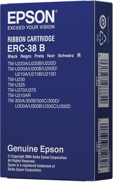 EPSON ERC24/38 Farbband schwarz
