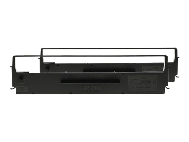 EPSON Ribbon/Black LX-350/300+/300+II Dualpack