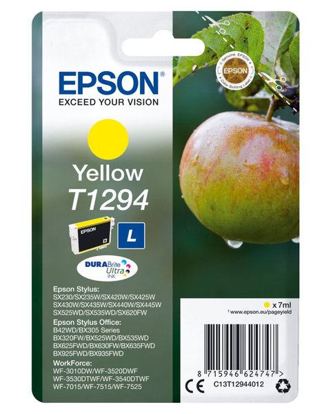 EPSON T1294 L Größe Gelb Tintenpatrone