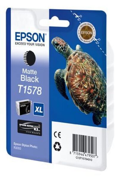 EPSON T1578 mattschwarz Tintenpatrone