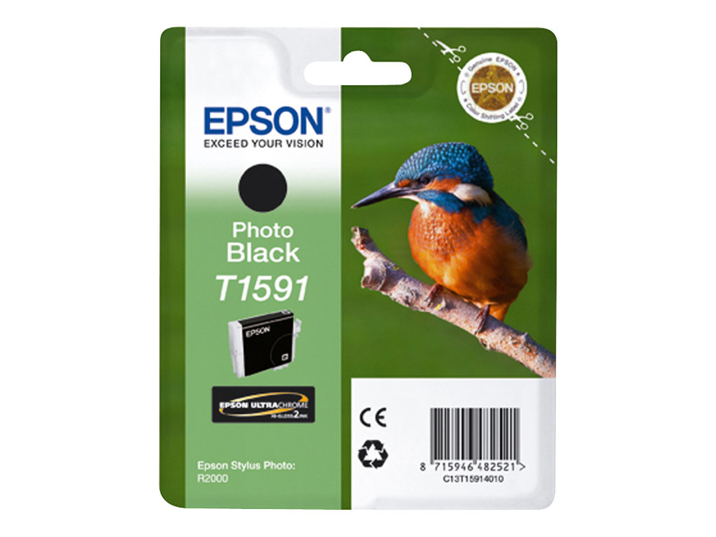 EPSON T1591 Photo schwarz Tintenpatrone