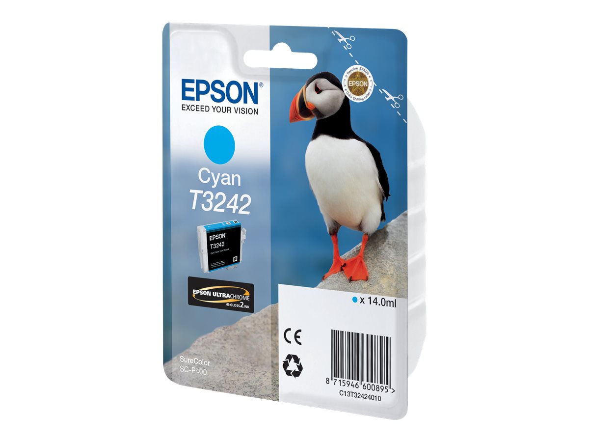 EPSON T3242 Cyan Tintenpatrone