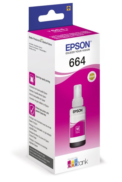 EPSON T6643 Magenta Nachfülltinte