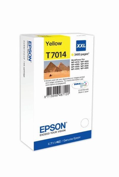 EPSON T7014 Größe XXL Gelb Tintenpatrone