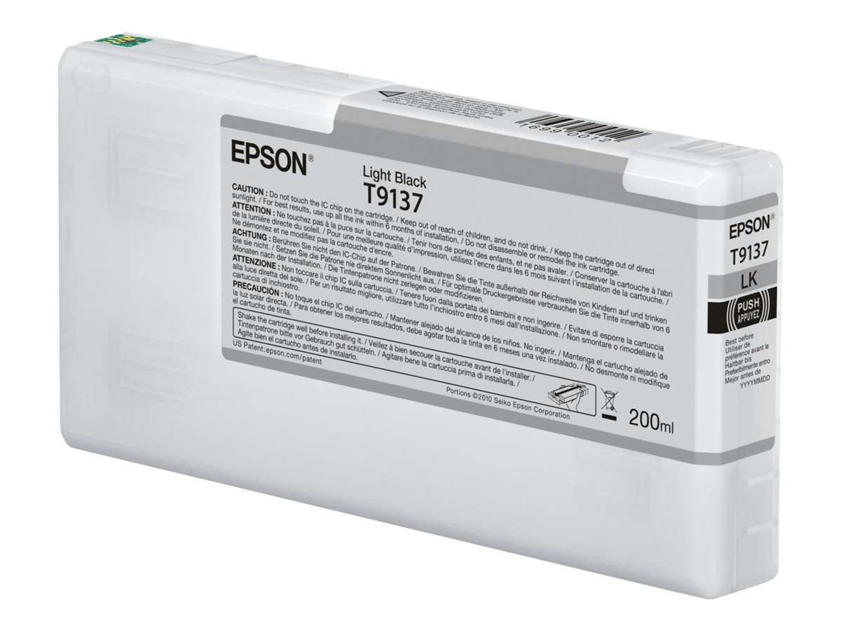 EPSON T9137 Schwarz Tintenpatrone