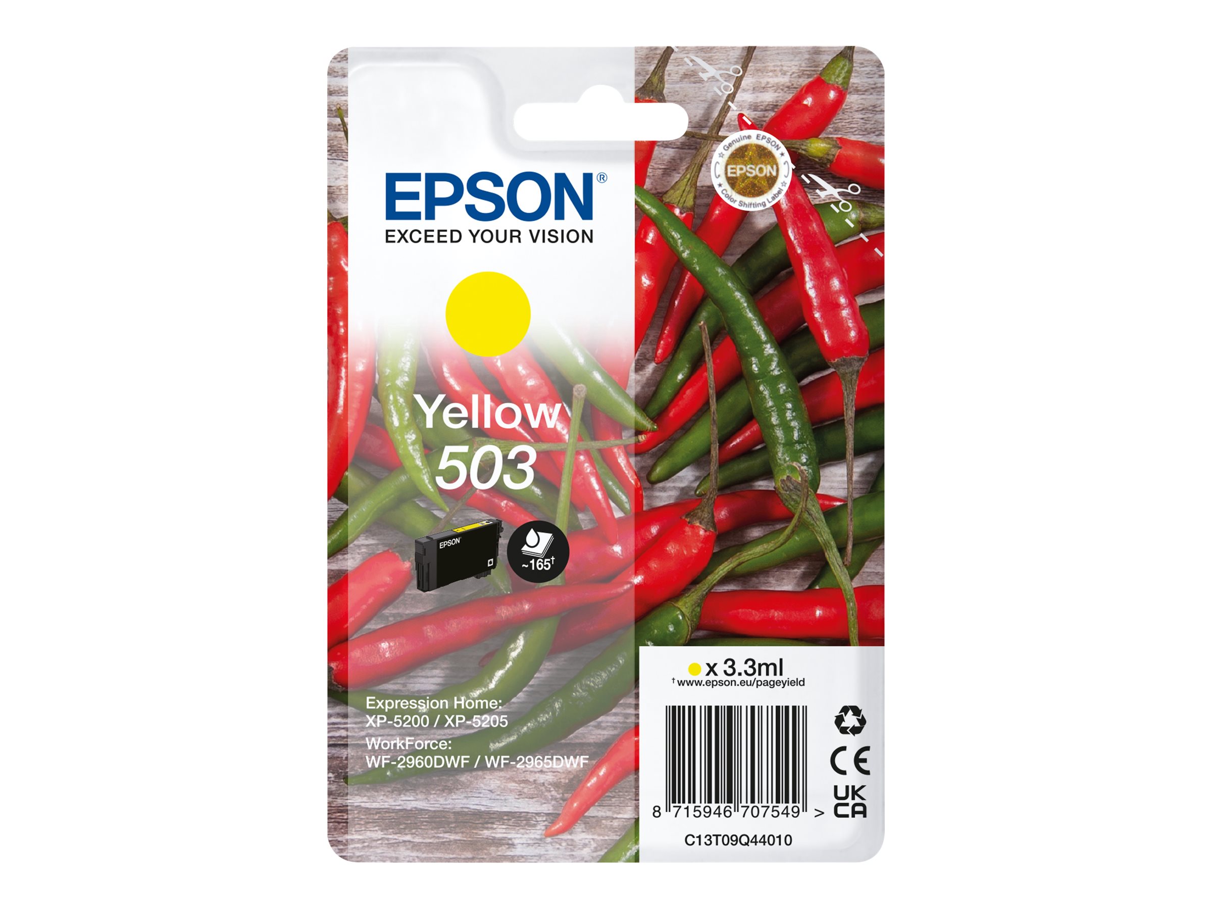EPSON Tinte gelb               3.3ml